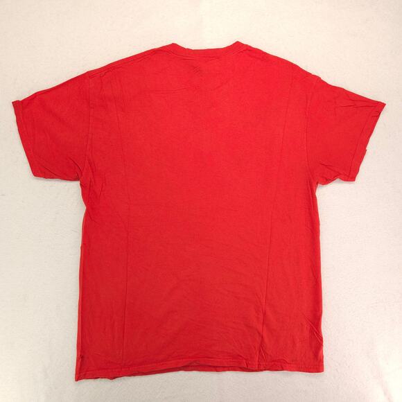 NFL Kansas City Chiefs Crew Neck Graphic Football T-Shirt Mens Size Large L Red - Picture 9 of 9